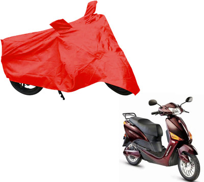 AUTO PEARL Two Wheeler Cover for Hero(Electric Cruz, Red)