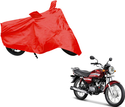 AUTO PEARL Two Wheeler Cover for Hero(HF Dawn, Red)