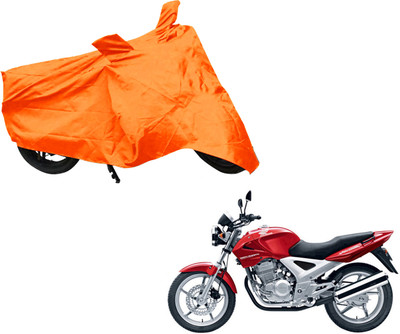 AUTO PEARL Two Wheeler Cover for Hero(CB Twister, Orange)