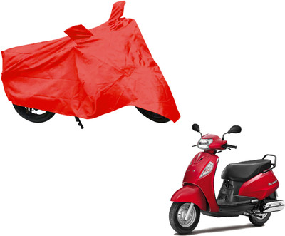AUTO PEARL Two Wheeler Cover for Suzuki(Access SE, Red)