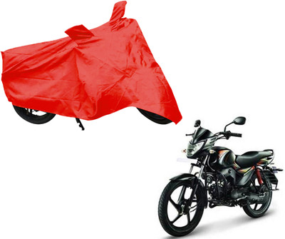AUTO PEARL Two Wheeler Cover for Mahindra(Pantero, Red)