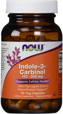 

Now Foods Indole-3-Carbinol, 200 mg, 60 Veg Capsules(60 No)