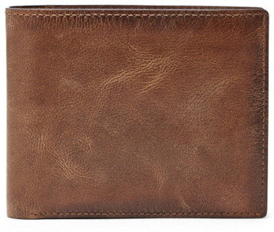 

LeapEngland Men Casual Brown Genuine Leather Wallet(8 Card Slots), Tan