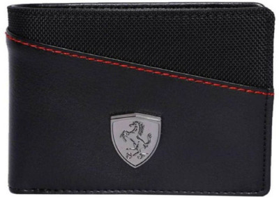 

ALTON Men Casual Black, Blue Genuine Leather Wallet(6 Card Slots)