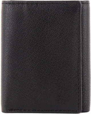 

FERRET Men Casual Black Artificial Leather, Genuine Leather Wallet(8 Card Slots)