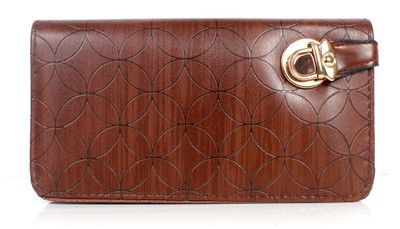 

b4bags Girls Brown, Gold Artificial Leather Wallet(4 Card Slots)