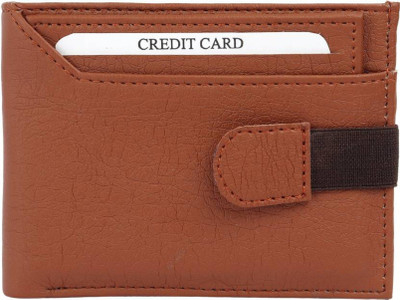

Just Leather Boys Casual Tan Artificial Leather Wallet(5 Card Slots)