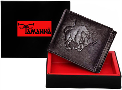 

Tamanna Men Casual Brown Genuine Leather Wallet(1 Card Slot)