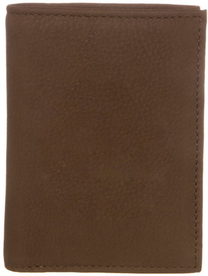 

LeapEngland Men Casual Brown Genuine Leather Wallet(4 Card Slots), Deep brown