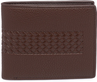 

Globus Men Brown Artificial Leather Wallet(1 Card Slot), Dark brown