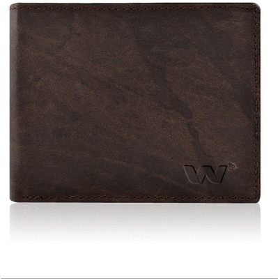 

vickiana quest Men Casual Brown Genuine Leather Wallet(5 Card Slots)
