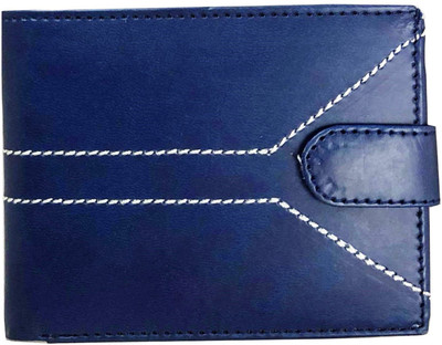 

rozvolt Men Casual Blue Artificial Leather Wallet(3 Card Slots)