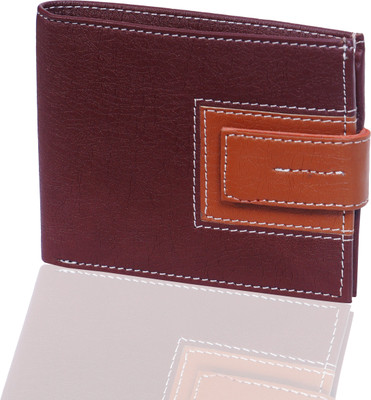 

samtroh Men Brown Artificial Leather Card Holder(6 Card Slots)