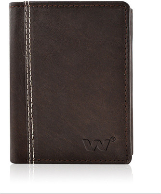 

vickiana quest Men Casual Brown Genuine Leather Wallet(5 Card Slots)