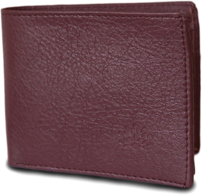 

Oxgear Men Formal Maroon Artificial Leather Wallet(5 Card Slots), Brown