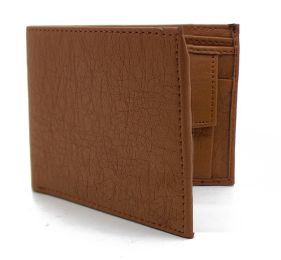 

Facinate Men Casual Brown Artificial Leather Wallet(4 Card Slots)