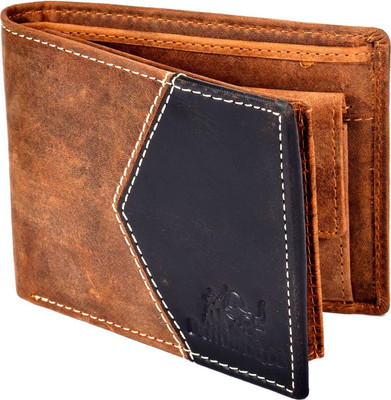 

Bull Kraft Men Casual, Formal Brown Genuine Leather Wallet(6 Card Slots), Brown-05