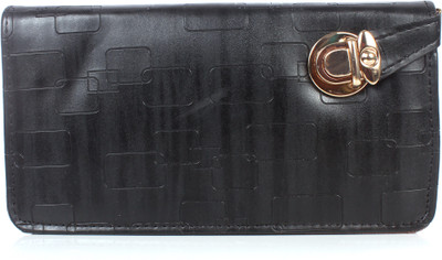 

b4bags Girls Black Artificial Leather Wallet(4 Card Slots)
