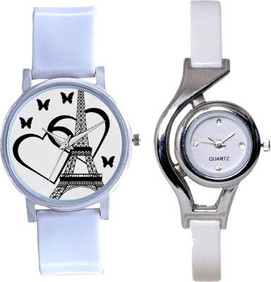 

NEUTRON Brand New Diwali Love Valentine And World Cup White Color Combo Watch (G45-G6) For Girls And Women Watch - For Girls