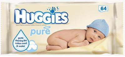 

Huggies Wipes 64Pc - Pure