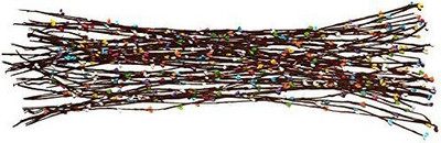 

AsianHobbyCrafts Artificial Pearl Pollen Wire for Tiaras, Bouquets, Wrist Corsage (Set of 10)