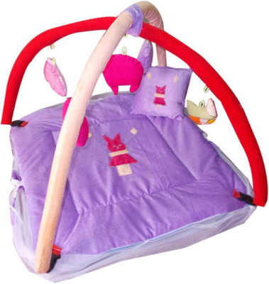 

royal aditya Bed 11 Foldable Cotton Printed(Fabric, Purple)