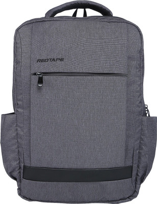 

Red Tape Men's Polyester Solid 12.255 L Backpack(Grey), Grey melange