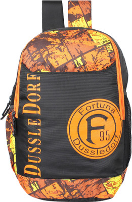 

Dussledorf Leonardo Green Laptop Backpack 24 L Laptop Backpack(Orange)