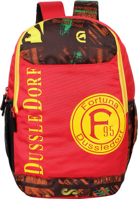 

Dussledorf Leonardo Red Laptop Backpack 24 L Laptop Backpack(Red)