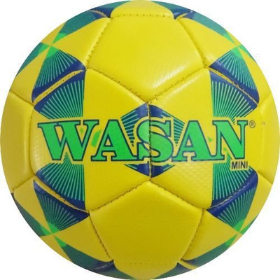

Wasan Mini Football Yellow/Green- Under 5 Years Football - Size: (Pack of , Green