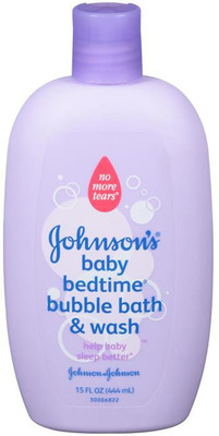 

Johnson's Bedtime Bubble Bath & Wash - 443ml (15oz) (USA)(443 ml)