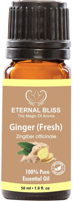 

Eternal Bliss Ginger Essential Oil Fresh, 100% Pure, & Undiluted (50ML)(50 ml)