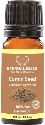 Eternal Bliss Cumin Seed Essential Oil, 100% Pure, & Undiluted (100ML)(100 ml)