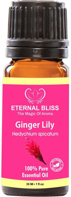 

Eternal Bliss Ginger Liliy Essential Oil, 100% Pure, & Undiluted (30ML)(30 ml)