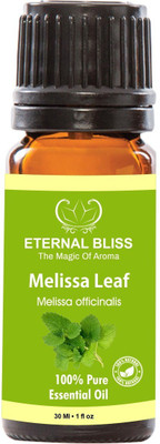 

Eternal Bliss Melissa Leaf Essential Oil, 100% Pure, & Undiluted (30ML)(30 ml)