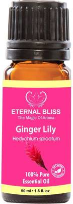 

Eternal Bliss Ginger Liliy Essential Oil, 100% Pure, & Undiluted (50ML)(50 ml)