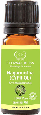 

Eternal Bliss Nagarmotha Essential Oil (CYPRIOL), 100% Pure, & Undiluted (50ML)(50 ml)