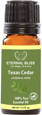 

Eternal Bliss Texas Cedar Wood Essential Oil, 100% Pure, & Undiluted (100ML)(100 ml)