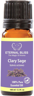 

Eternal Bliss Clary Sage Essential Oil , 100% Pure, & Undiluted (100ML)(100 ml)