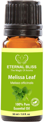 

Eternal Bliss Melissa Leaf Essential Oil, 100% Pure, & Undiluted (50ML)(50 ml)