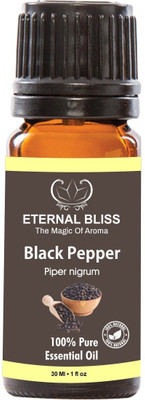

Eternal Bliss Black Pepper Essential Oil, 100% Pure, & Undiluted (30ML)(30 ml)