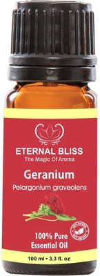 

Eternal Bliss Geranium Essential Oil, 100% Pure, & Undiluted (100ML)(100 ml)