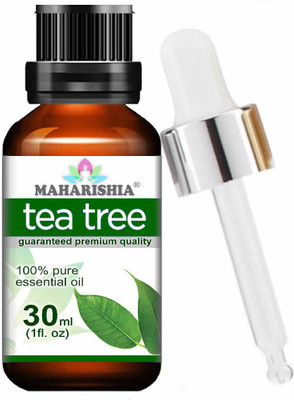 

Maharishia Pure Tea Tree Oil Controls Acne, Hair Fall, Dandruff, Anti-fungal, Anti-aging (30 ml) With Dropper(30 ml)