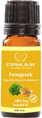 

Eternal Bliss Fenugreek Essential Oil, 100% Pure, & Undiluted (30ML)(30 ml)