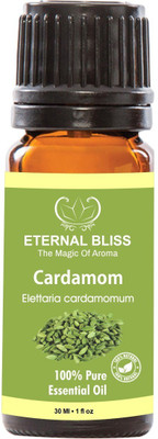 

Eternal Bliss Cardamom Essential Oil, 100% Pure, & Undiluted (30ML)(30 ml)