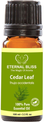 

Eternal Bliss Cedar Leaf Essential Oil, 100% Pure, & Undiluted (100ML)(100 ml)