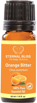 

Eternal Bliss Orange Essential Oil Bitter, 100% Pure, & Undiluted (50ML)(50 ml)