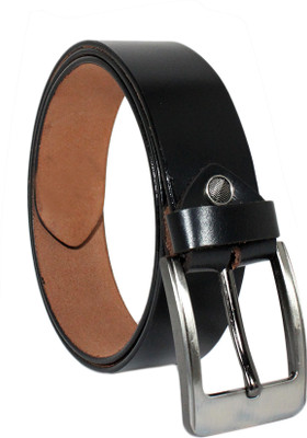 

Addition Men Formal Black Genuine Leather Belt