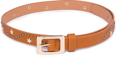 

Globus Women Casual Tan Artificial Leather Belt, Globus Women Party Tan Artificial Leather Belt