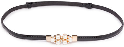 

Globus Women Casual Black Artificial Leather Belt